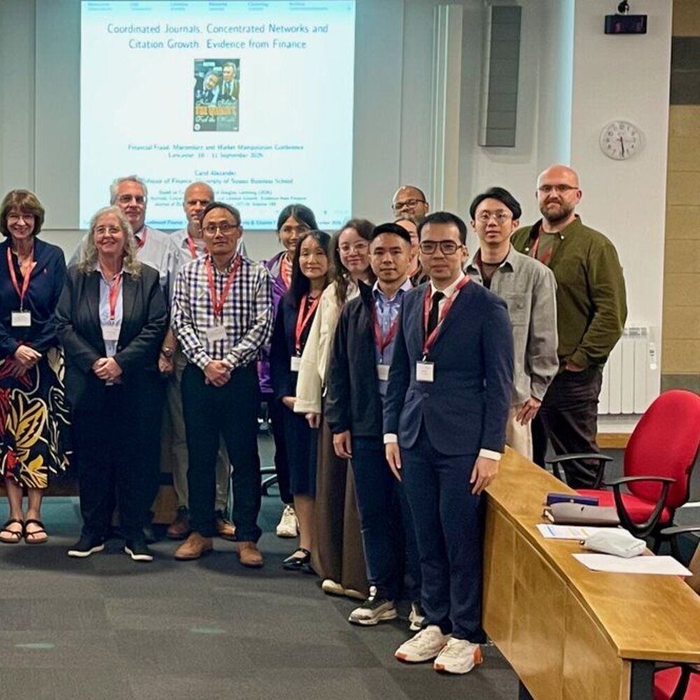 Conference presentation visit at Lancaster University
