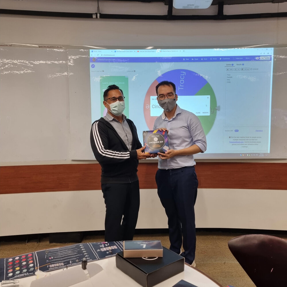 Classroom teaching activity at Nanyang Technological University